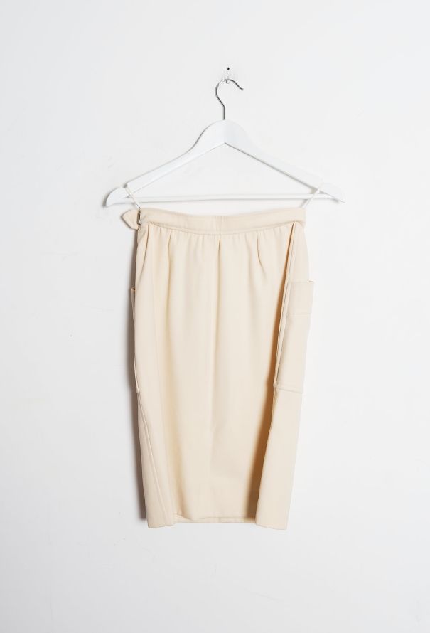 Saint Laurent ‘70s Diagonal Twill Skirt - 7