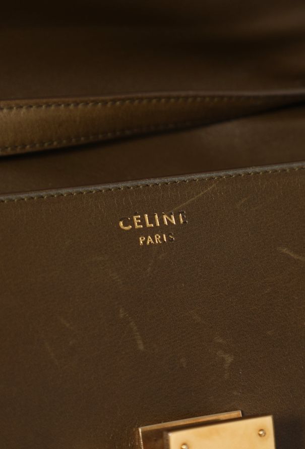 Céline S/S 2016 Olive Classic Box Bag - 11