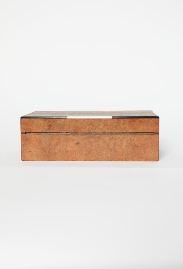 Vintage Objects & Decor 30s Python-Embossed Wood Case - 6