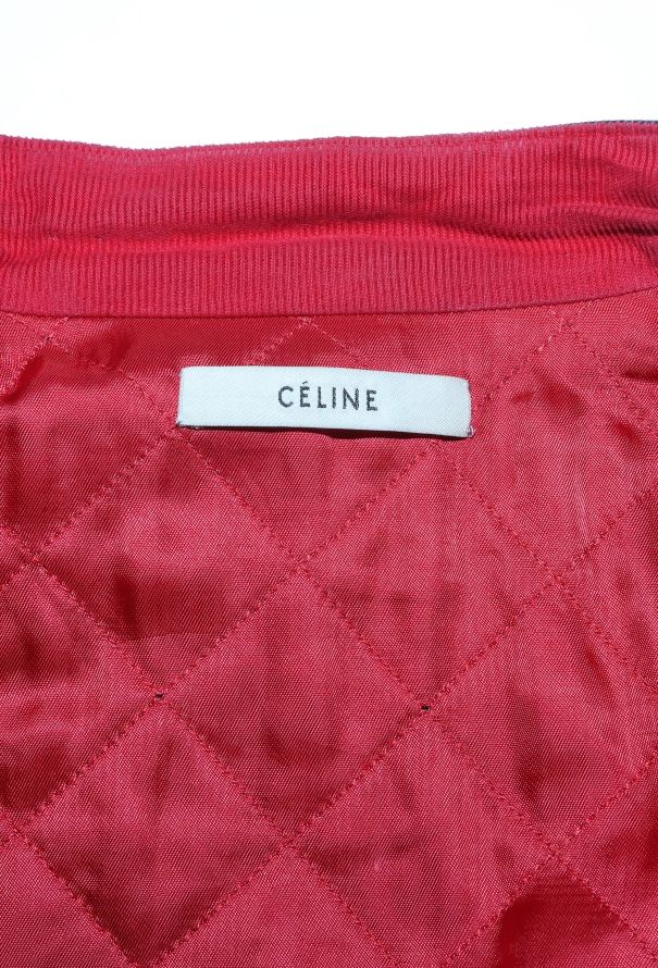 Céline Distressed Lambskin Biker Jacket - 6