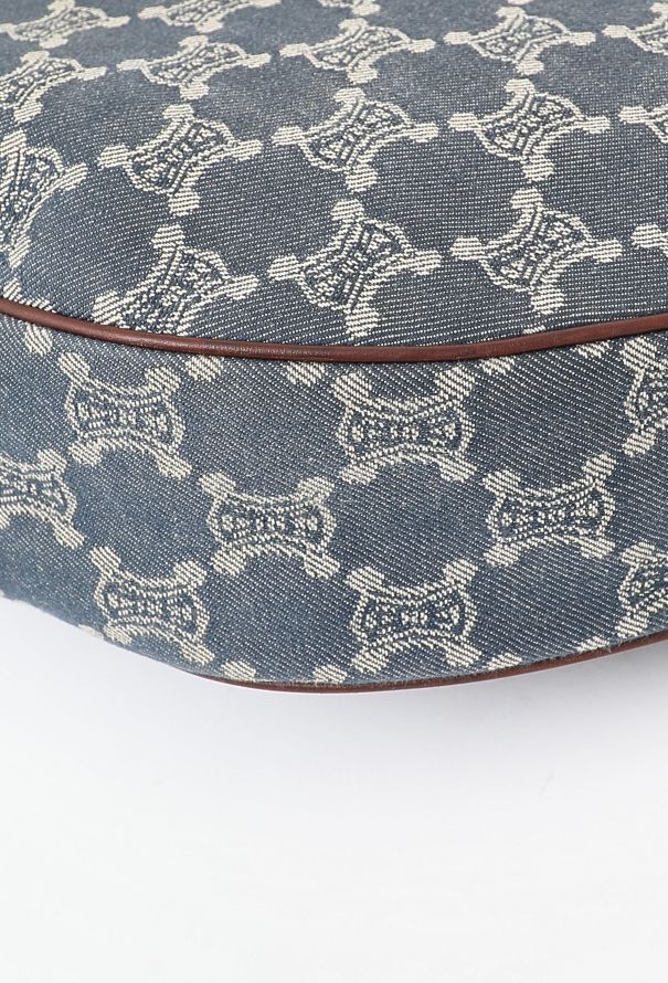 Céline Denim Triomphe Crossbody Bag - 8