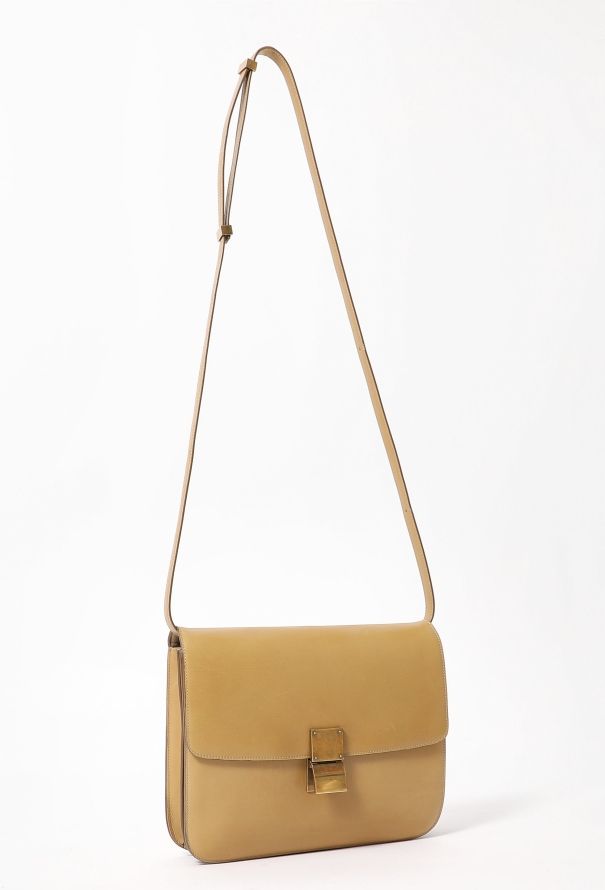 Céline Large Beige Classic Box Bag - 3