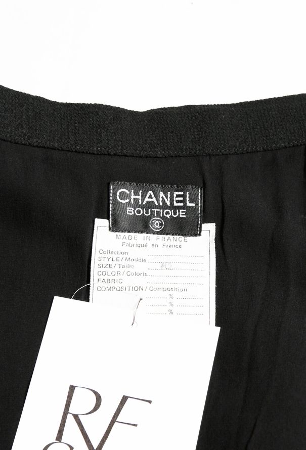 Chanel Vintage Crêpe Wrap Skirt - 4