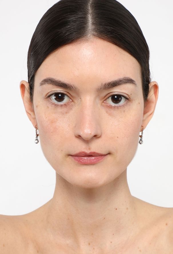 Vintage Fine Jewelry 18k Yellow Gold & Diamond Dormeuses - 4