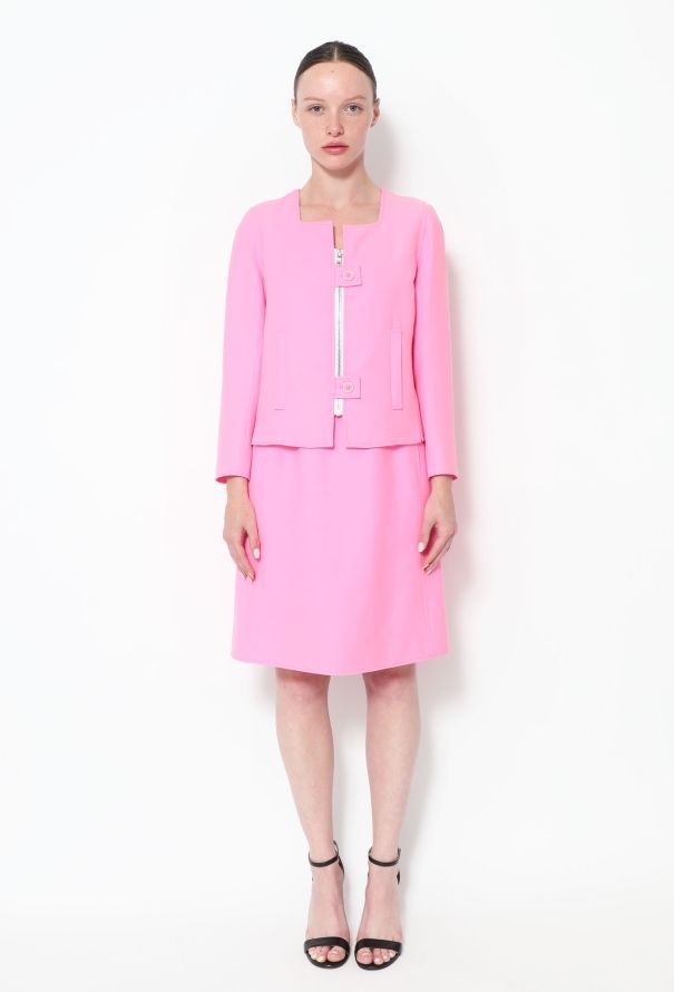 Courrèges 60s Mod Skirt Ensemble - 1
