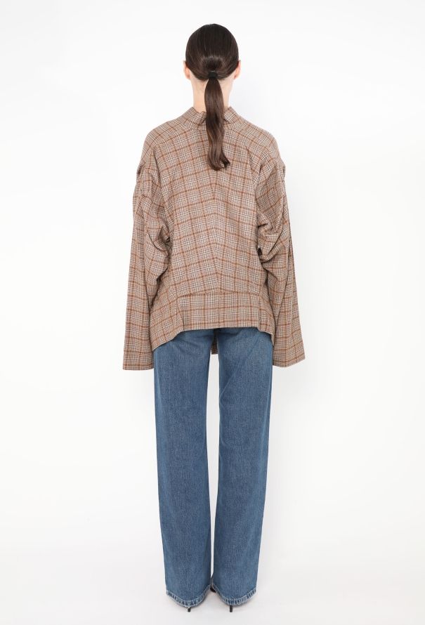 Vivienne Westwood Deconstructed Plaid Jacket - 5