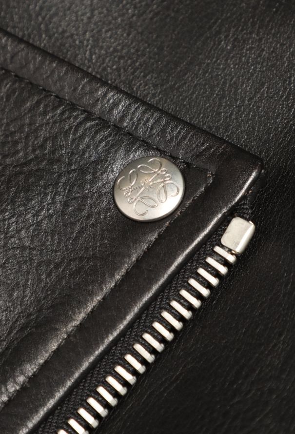 Loewe F/W 2016 Painted Biker Jacket - 12