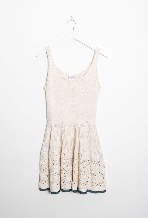 Chanel S/S 2010 Flared Silk Knit Dress - 7