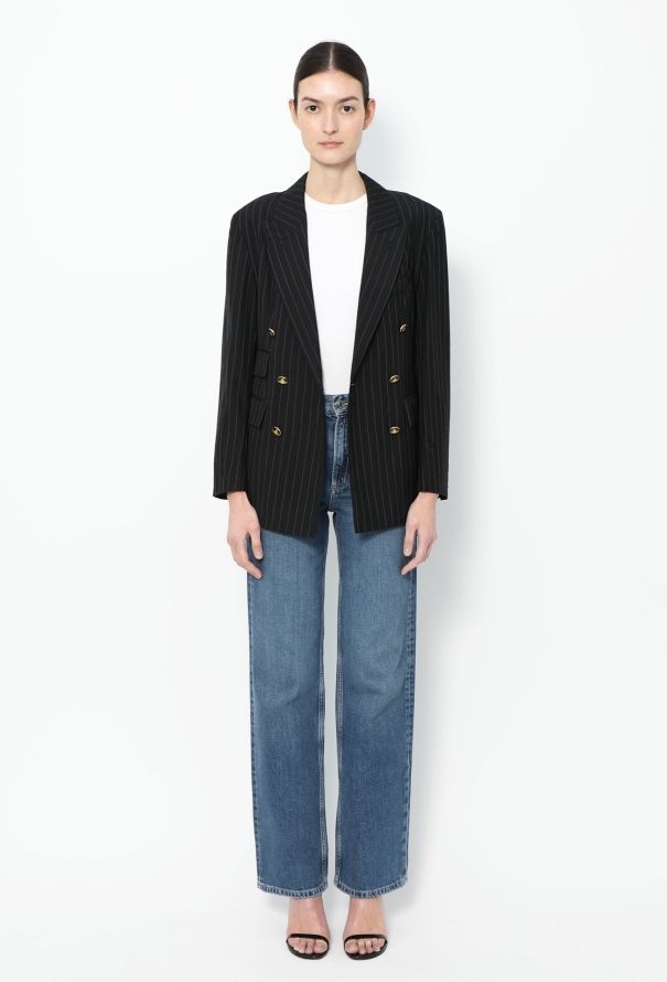 Vivienne Westwood RARE F/W 1991 Pinstripe Blazer - 4