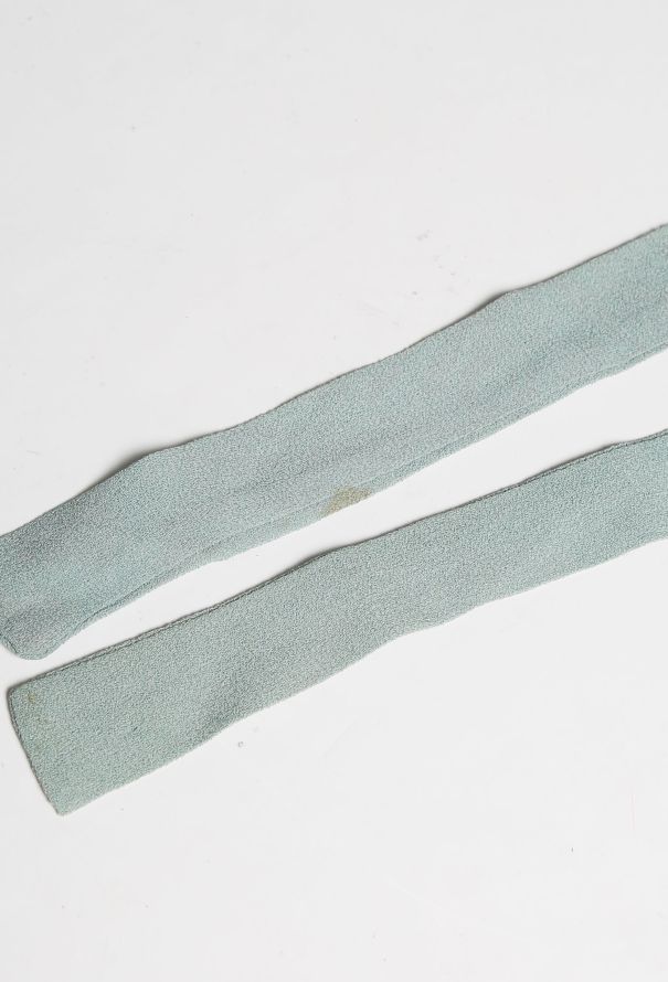 Ossie Clark Collector 1974 Belted Crêpe Dress - 7