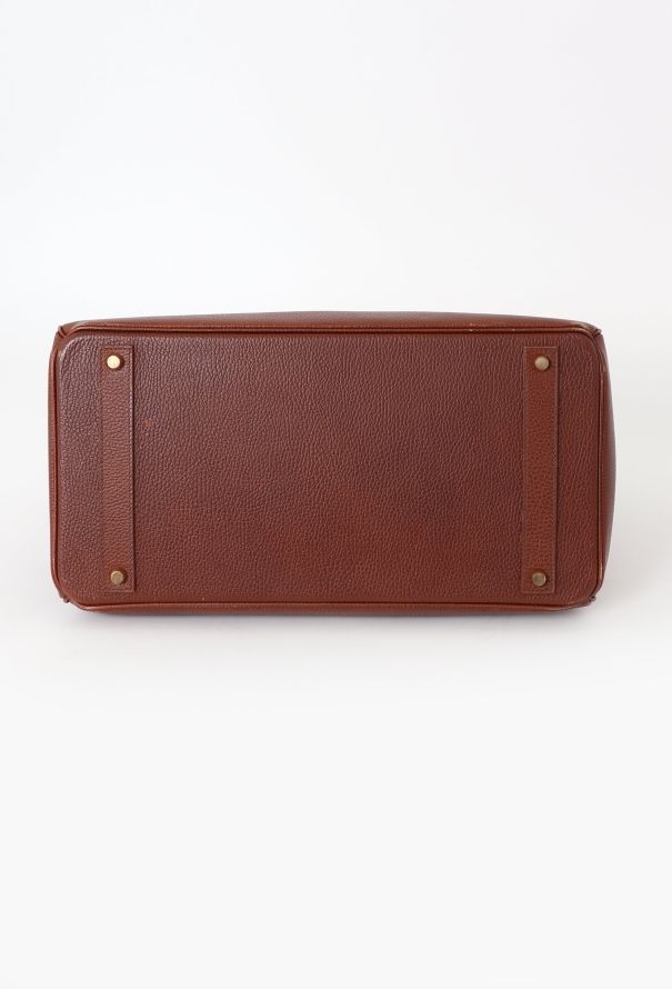 Hermès Brown Vaches Ardennes Birkin 40 - 7