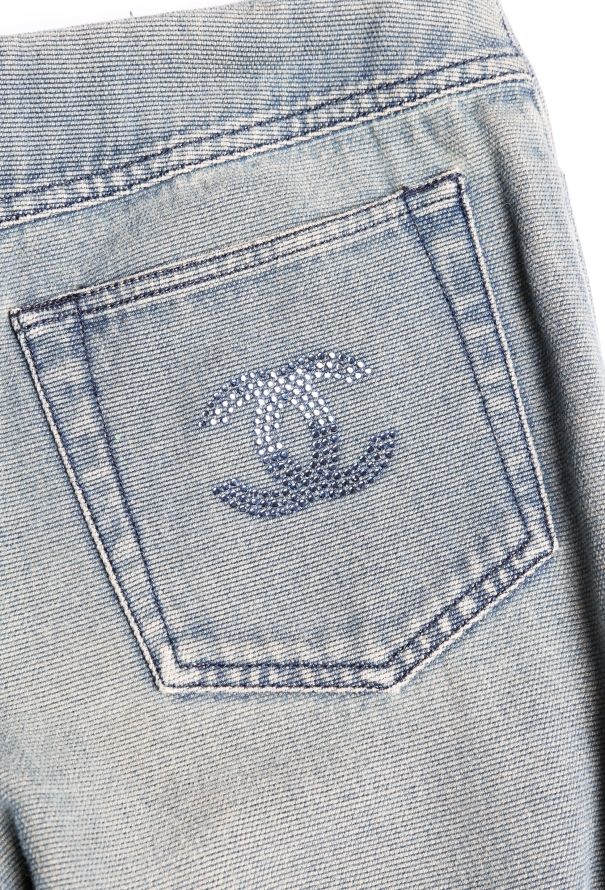 Chanel Low-Waisted 'CC' Jeans - 6