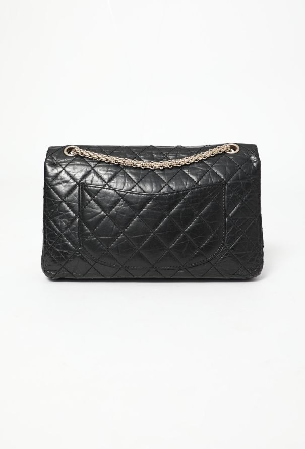 Chanel Black 2.55 Medium Flap Bag - 6