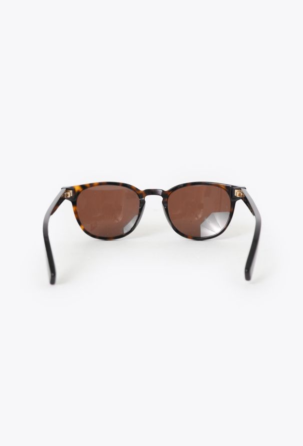 Bottega Veneta 2024 Rounded Tortoiseshell Sunglasses - 5