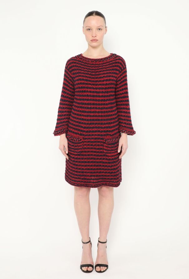 Chanel 2019 Belted Chainlink Crochet Dress - 3