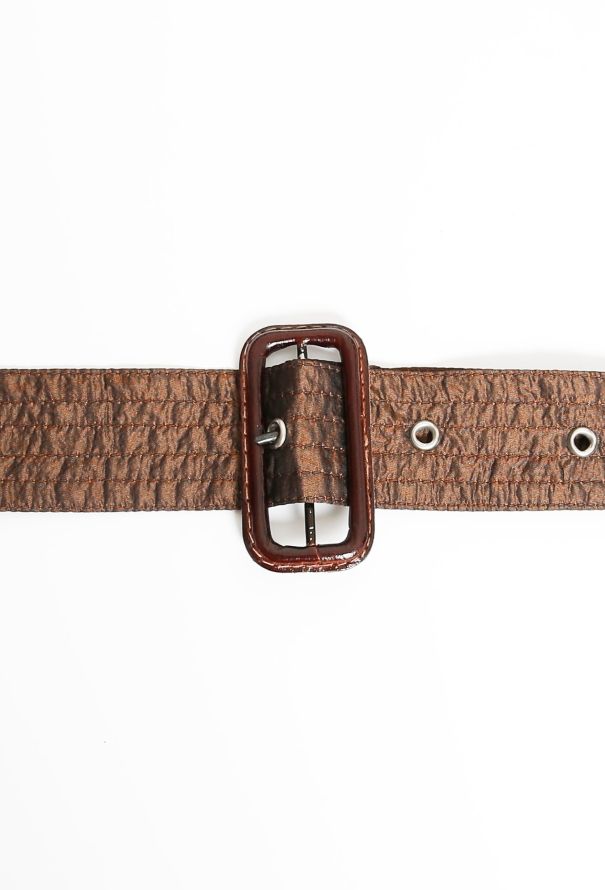 Jean Paul Gaultier '90s Belted Silk Wrap Skirt - 6