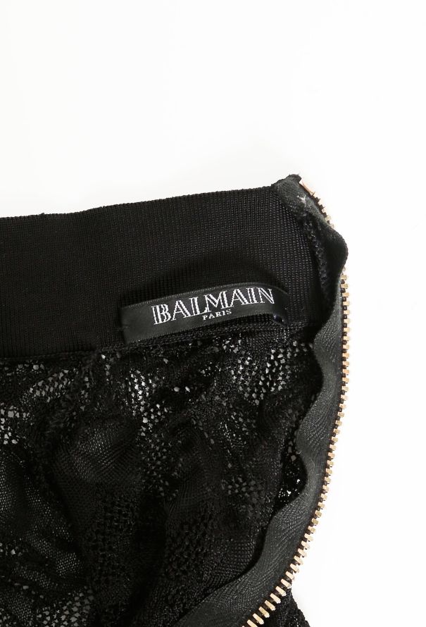 Balmain F/W 2015 Lace Bodysuit - 5