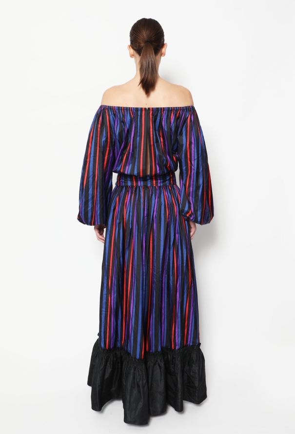 Lanvin COUTURE '70s Off Shoulder Gown - 3