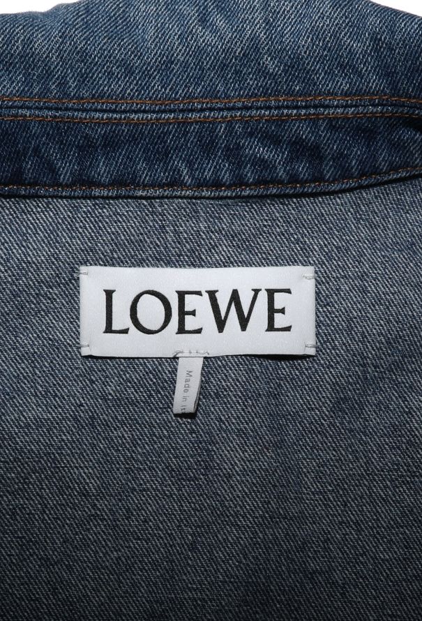 Loewe 2021 Anagram Denim Jacket - 6