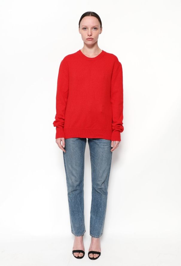 Céline Cashmere Triomphe Sweater - 2
