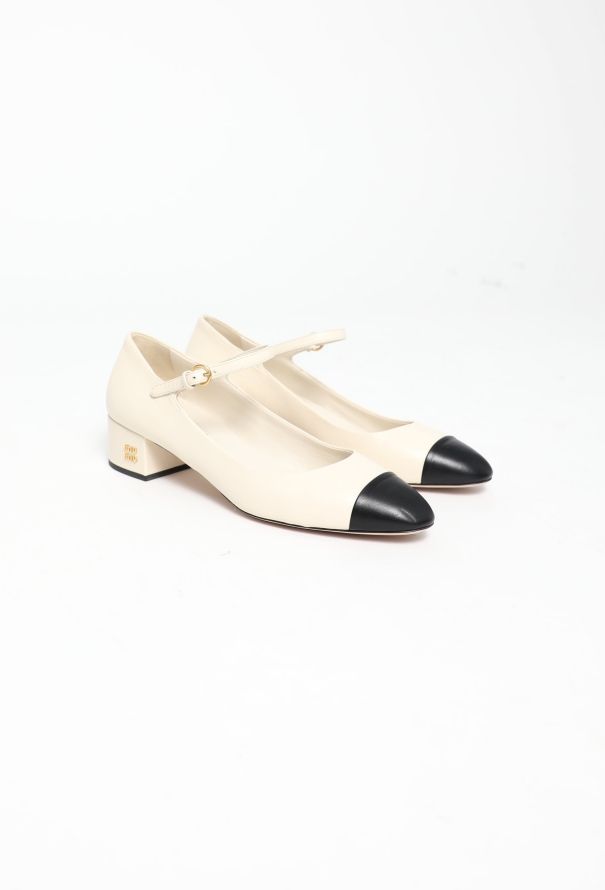 Miu Miu S/S 2024 Leather Mary Janes - 3
