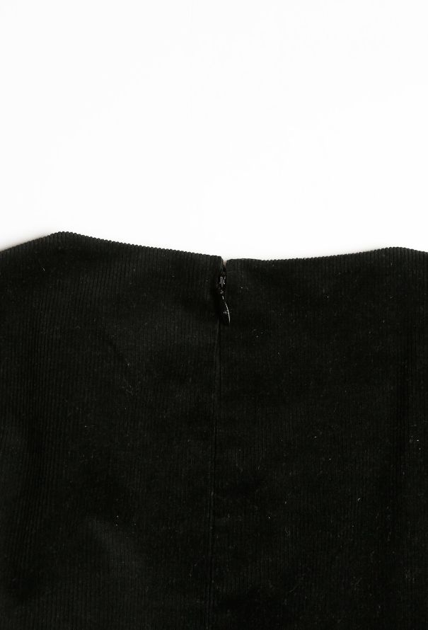 Chanel F/W 2007 Corduroy Belted Dress - 7