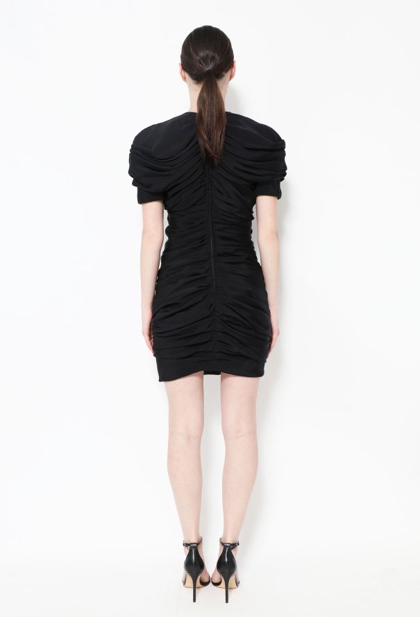 Gianni Versace RARE S/S 1987 Ruched Dress - 3