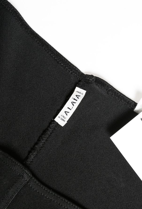 Alaïa S/S 1990 Bodycon Pleated Hem Dress - 6