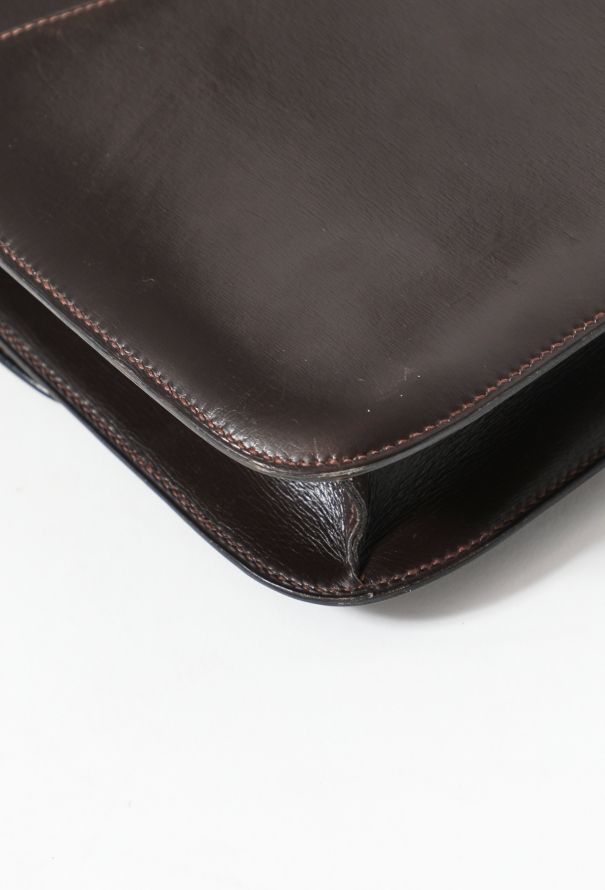 Hermès Constance 24 – Ébène Box Leather & Enamel H Closure - 11