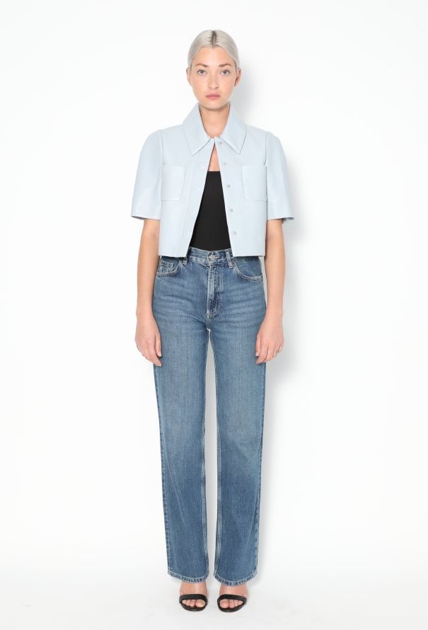 Loewe F/W 2023 Leather Mod Jacket - 4