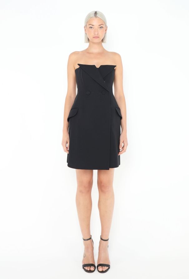 Dior S/S 2013 Tailored Tuxedo Dress - 1
