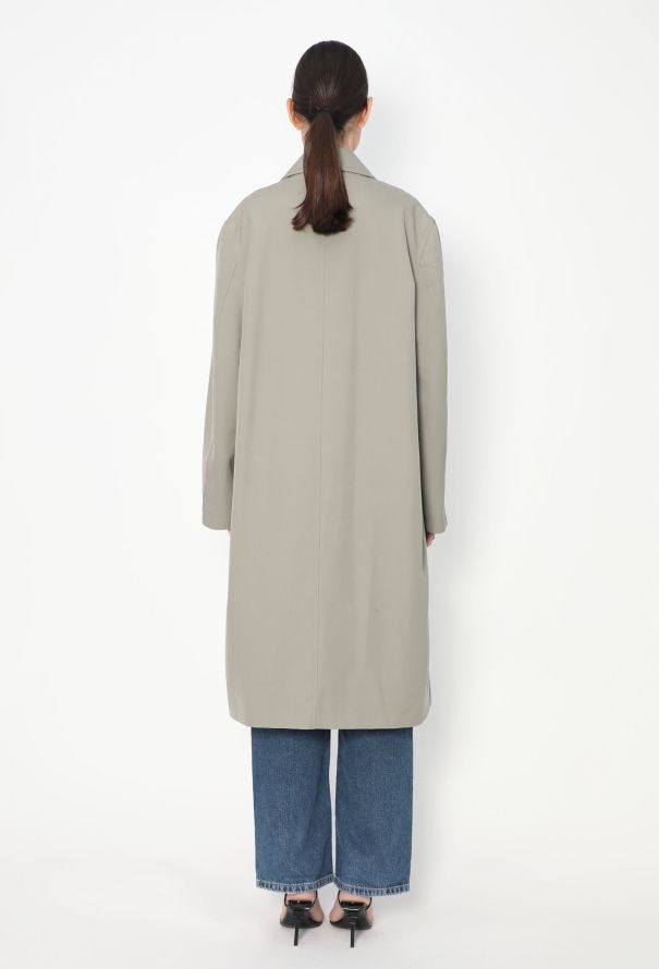 Jil Sander Wardrobe 2024 Gabardine Duster Coat - 5