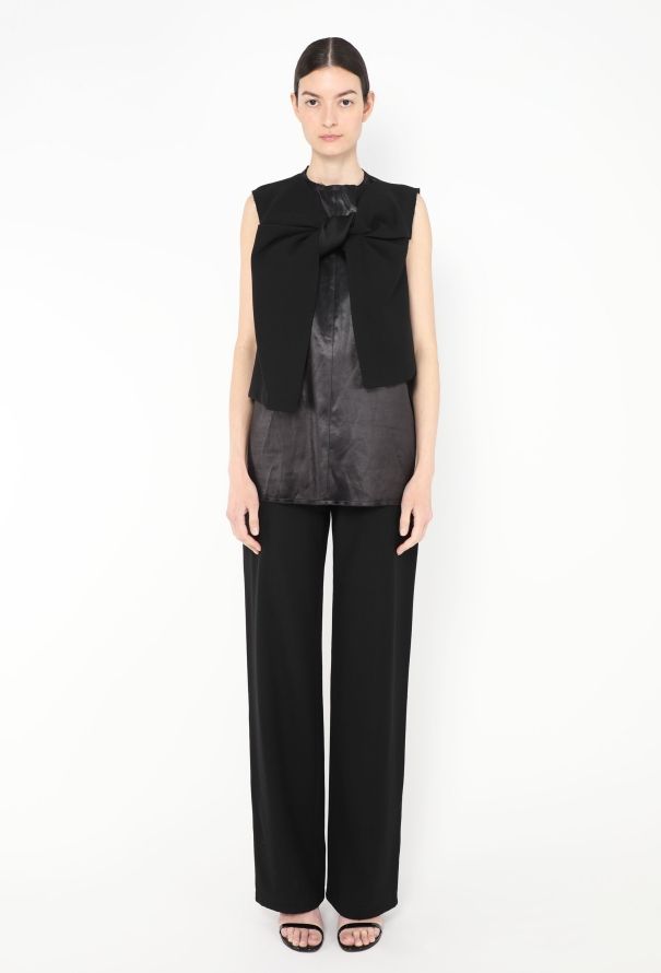 Céline S/S 2013 Twisted Crêpe Tunic - 4