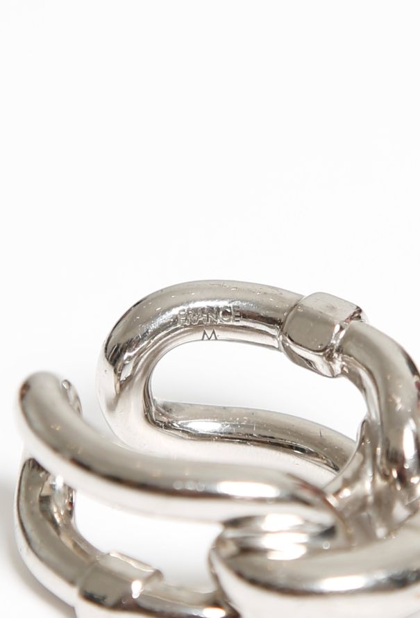 Louis Vuitton Silver Chainlink Ring - 5