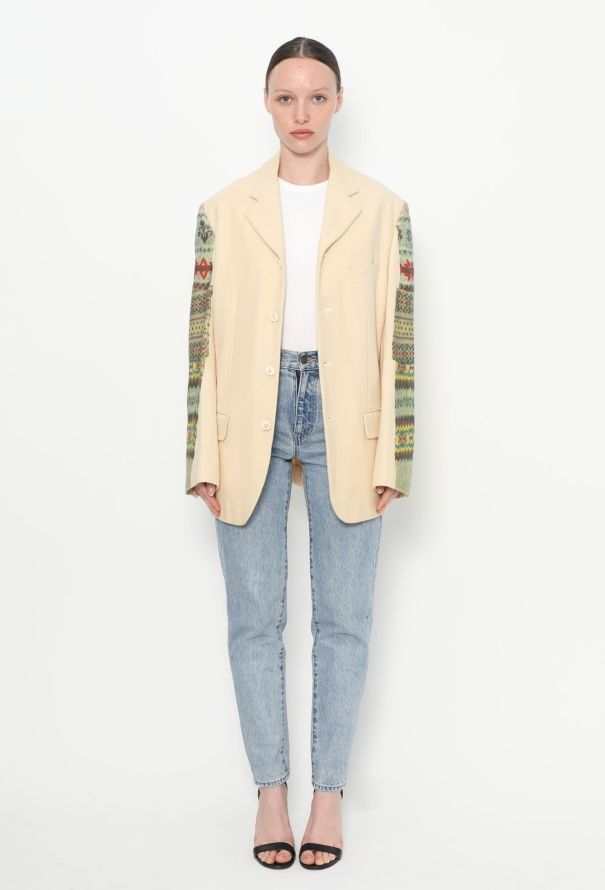 Comme des Garçons 1996 Wool Blazer - 4