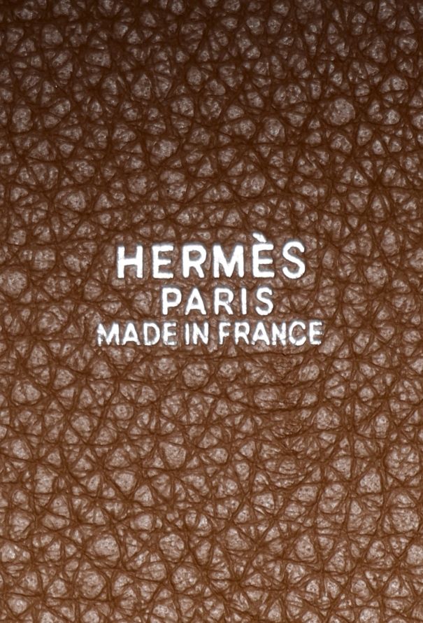 Hermès Tabac Camel Clémence Picotin 18 - 11