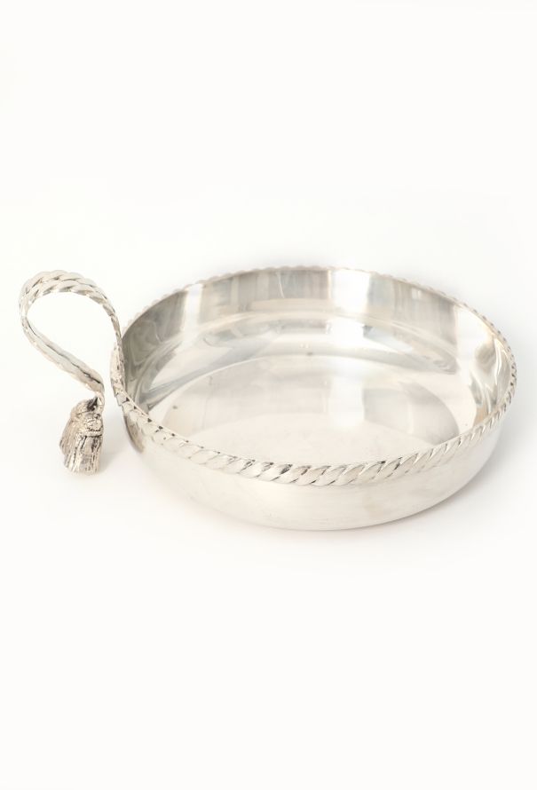 Vintage Objects & Decor '70s Silver Plated Tassel Bowl - 2