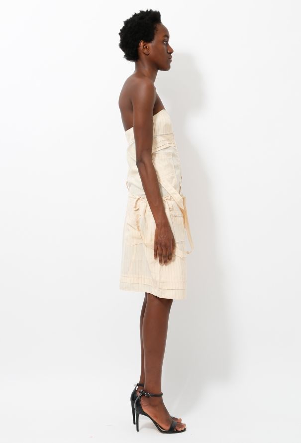 Balenciaga S/S 2002 Cargo Bustier Dress - 3