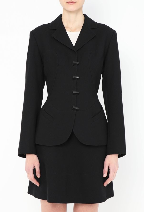 Alaïa RARE F/W 1991 Hourglass Blazer Ensemble - 3