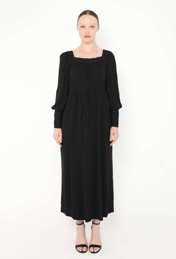 Saint Laurent COLLECTOR F/W 1974 Passementerie Dress - 4