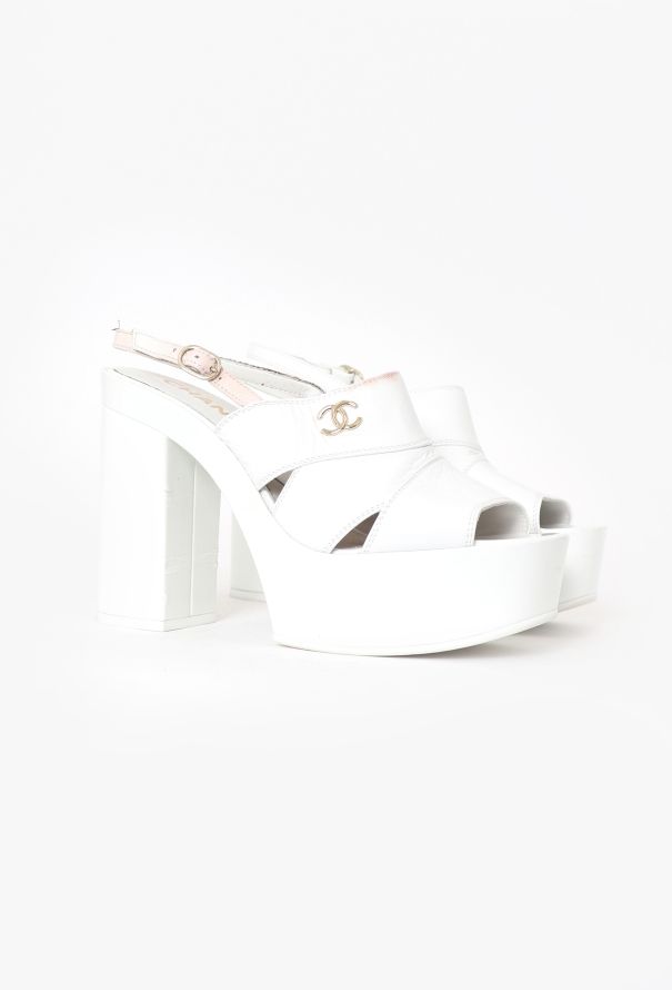 Chanel Pre-Fall 2023 Paris-Dakar Patent Platforms - 3