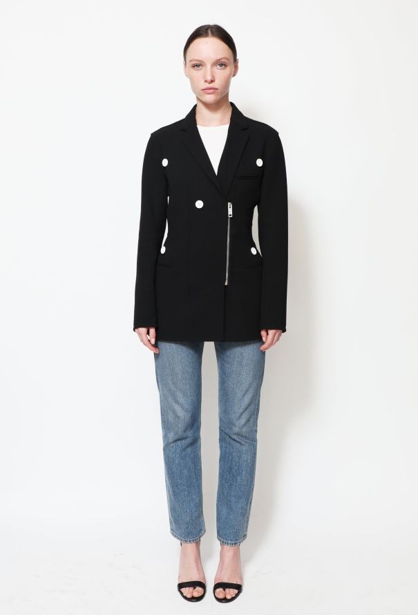 Céline S/S 2016 Tailored Zip Blazer - 3