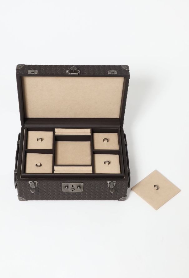 Bottega Veneta Intrecciato Jewelry Trunk - 7