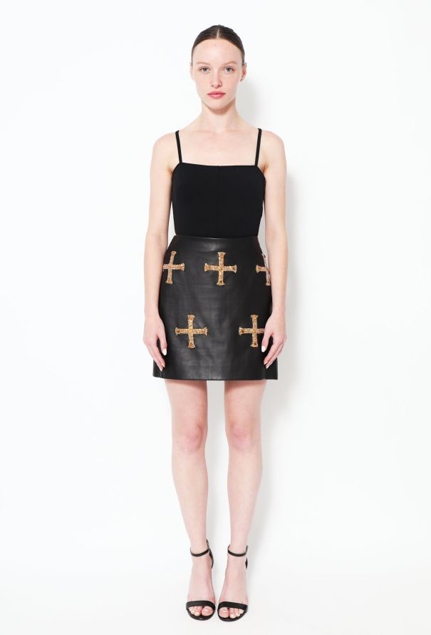 Gianni Versace COLLECTOR Atelier F/W 1997 Cross Skirt - 1