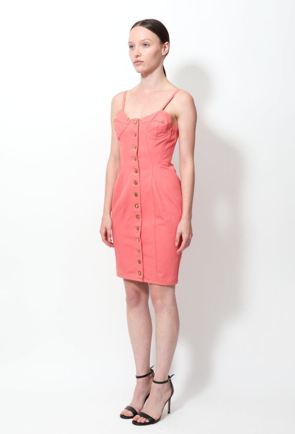 Jean Paul Gaultier Bustier Denim Dress - 3