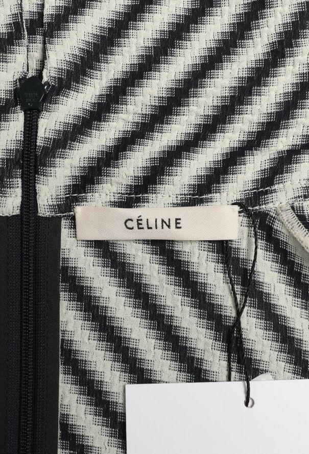 Céline High-Neck Striped Tunic - 5
