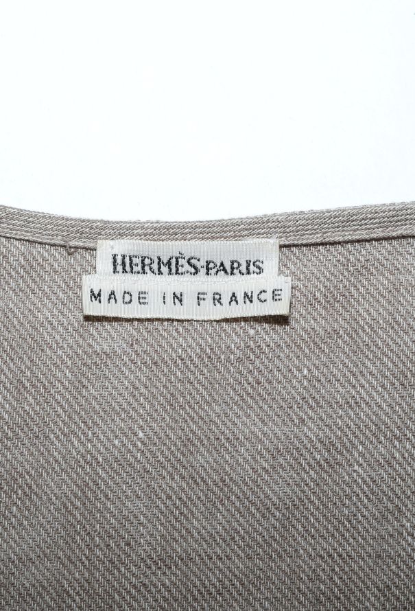 Hermès Margiela S/S 2002 Linen Shift Dress - 6