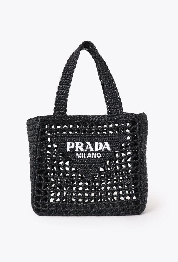 Prada Mini Crochet Tote Bag - 1