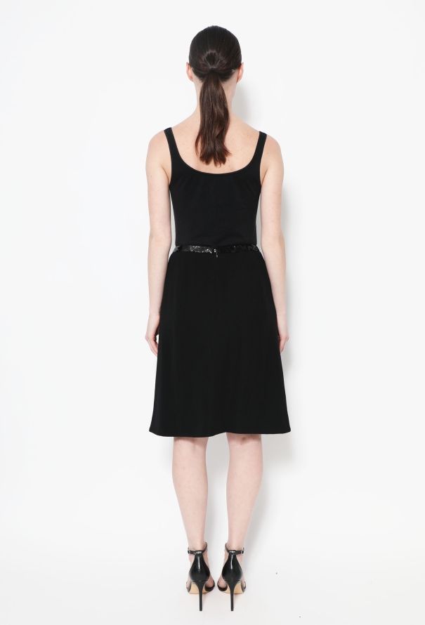 Chanel Embellished Sequin Trim Skirt - 4