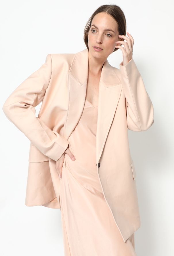 Jil Sander 2022 Oversized Cotton Blazer - 5